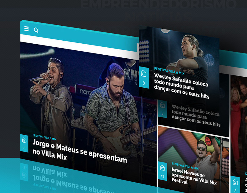 Projeto Mais Goiás, portal de notícias por Mark Sousa